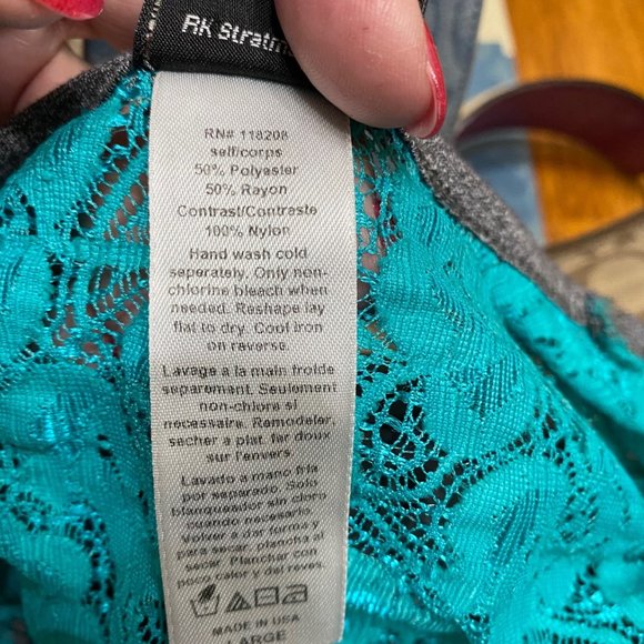 L Harley Davidson T-Shirt w/Lace Inset Yoke - Picture 7 of 7